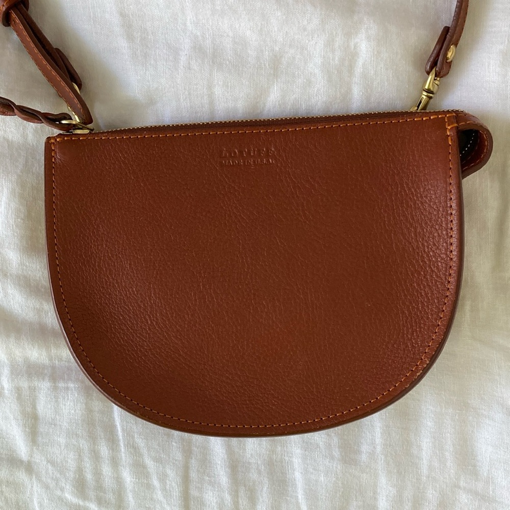 Lotuff Mini Luna Belt Bag, Chesnut